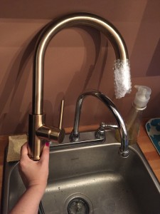 large scale faucet
